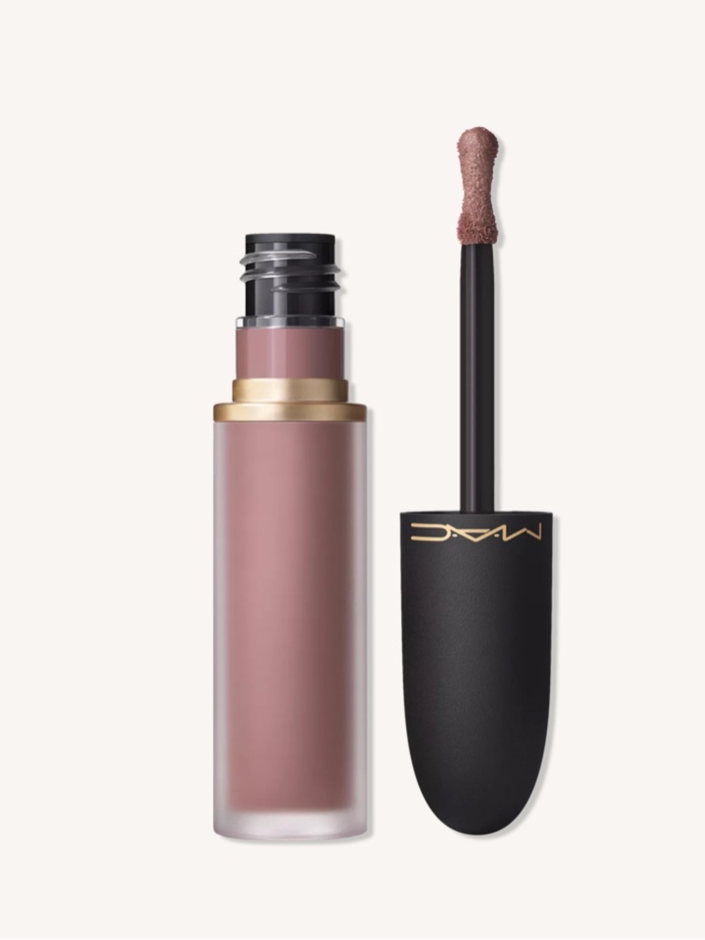 MAC Powder Kiss Liquid Lipcolour - Light Pink